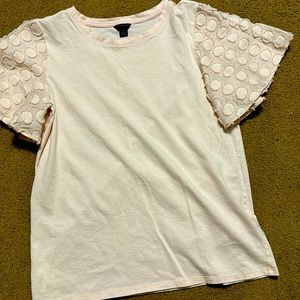 Ann Taylor XS pale blush Shirt